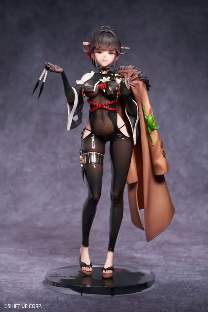 Goddess of Victory: Nikke 1/7 Sakura Midnight Stealth Deluxe Edtition PVC szobor figura 25 cm termékfotó