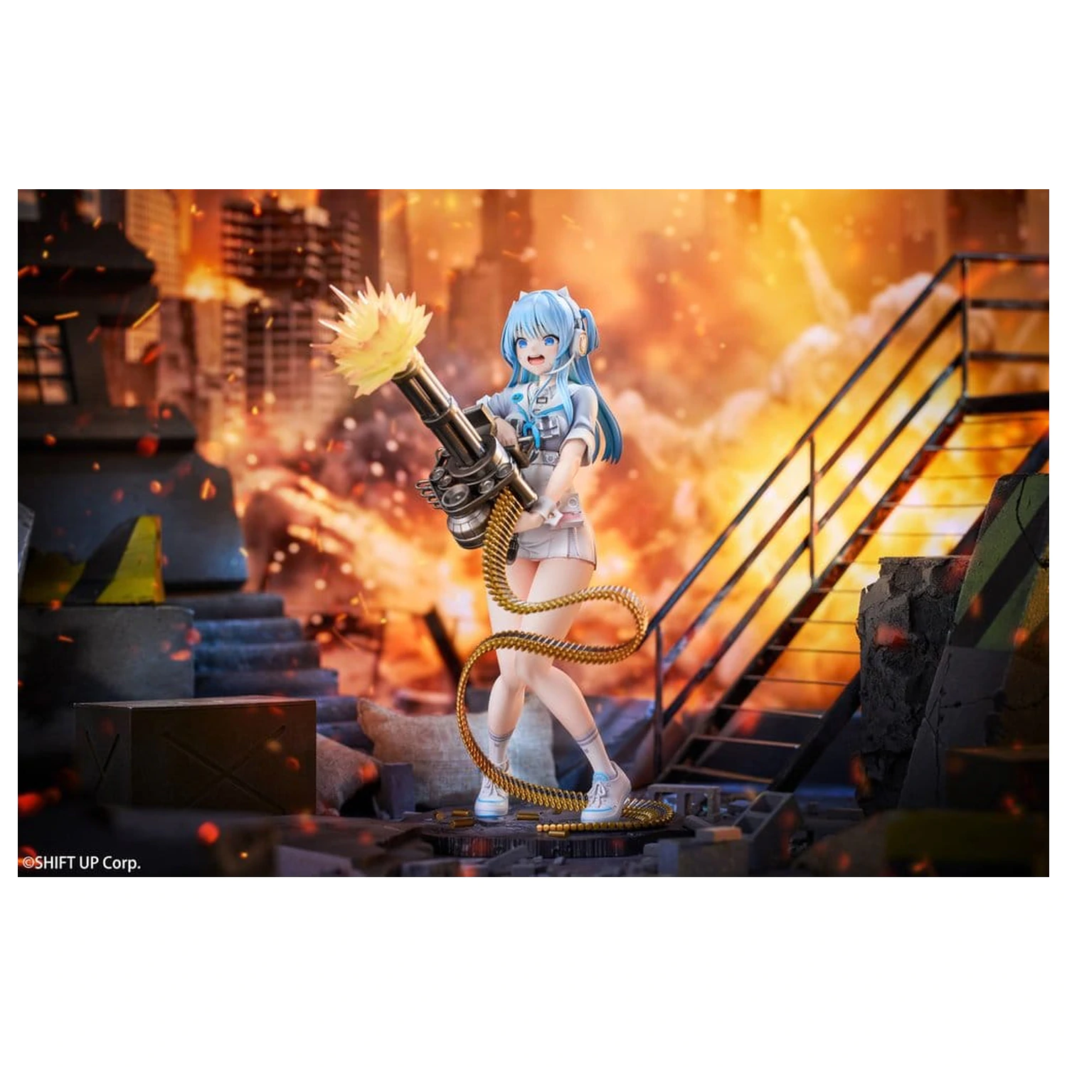 Goddess of Victory: Nikke 1/7 Shifty Illustration Ver. "Panic Sight" Deluxe Edition PVC figura 25 cm termékfotó