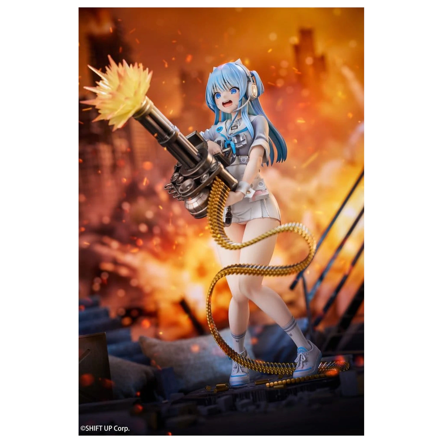 Goddess of Victory: Nikke 1/7 Shifty Illustration Ver. "Panic Sight" Deluxe Edition PVC figura 25 cm termékfotó