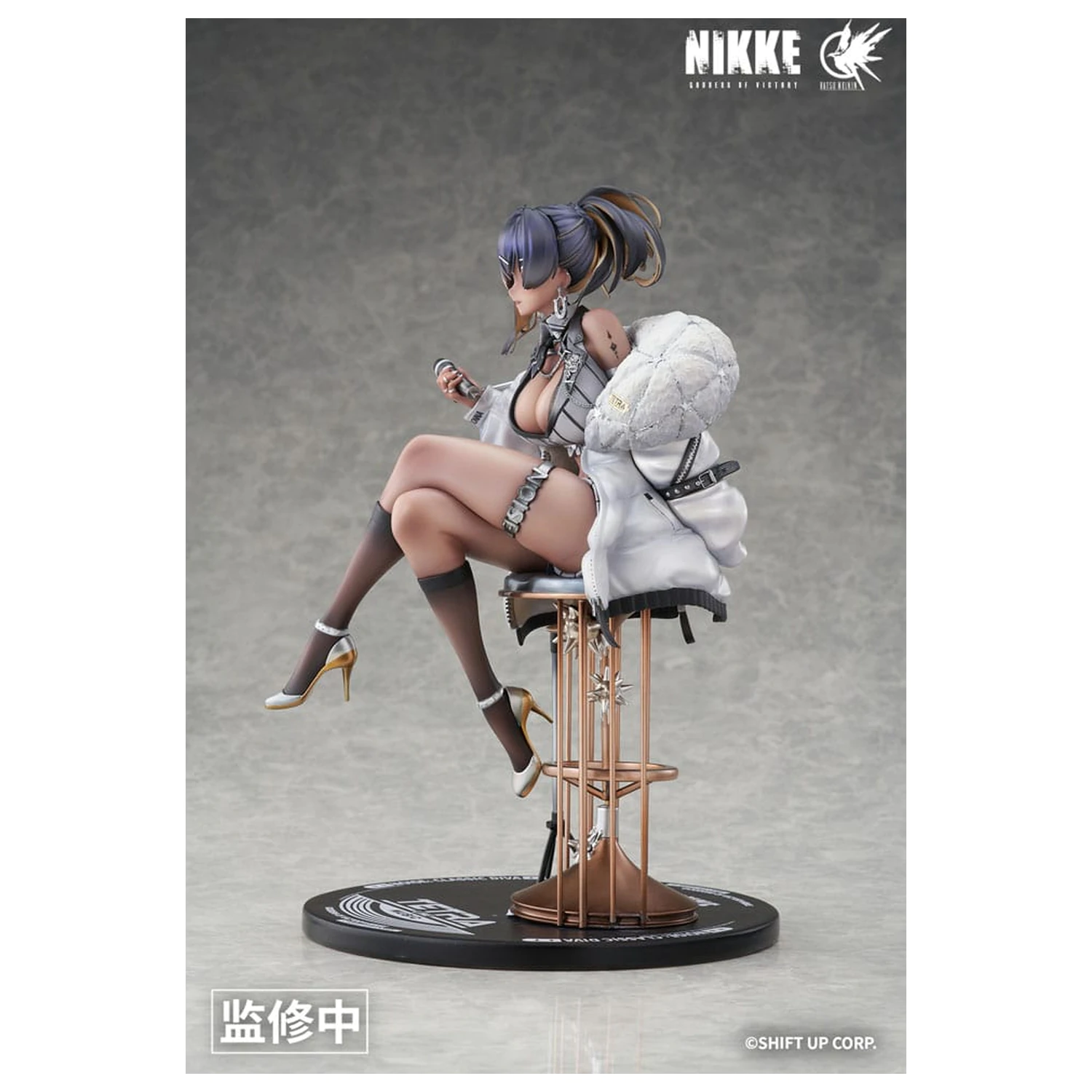 Goddess of Victory: Nikke 2 1/6 Noise Classic Diva PVC szobor figura 28 cm     termékfotó