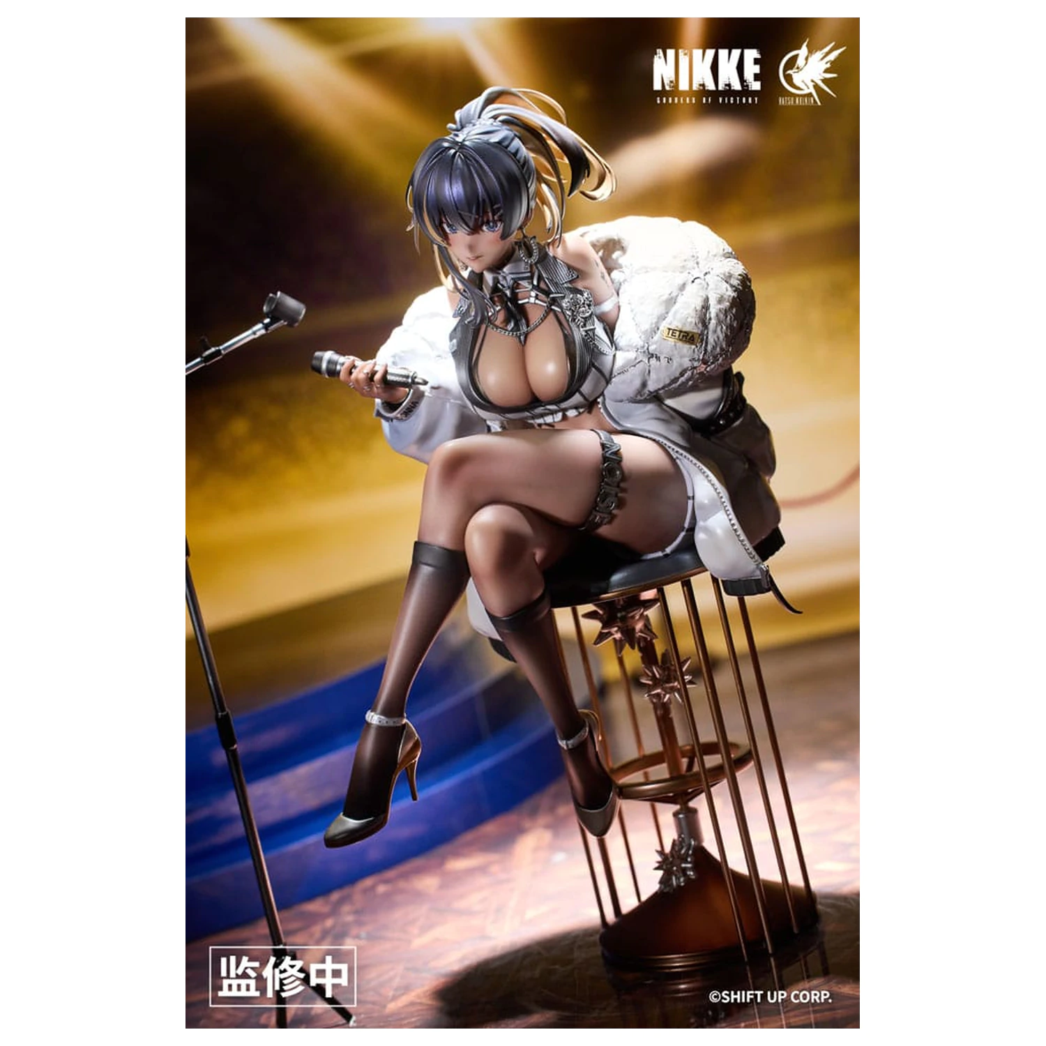 Goddess of Victory: Nikke 2 1/6 Noise Classic Diva PVC szobor figura 28 cm     termékfotó