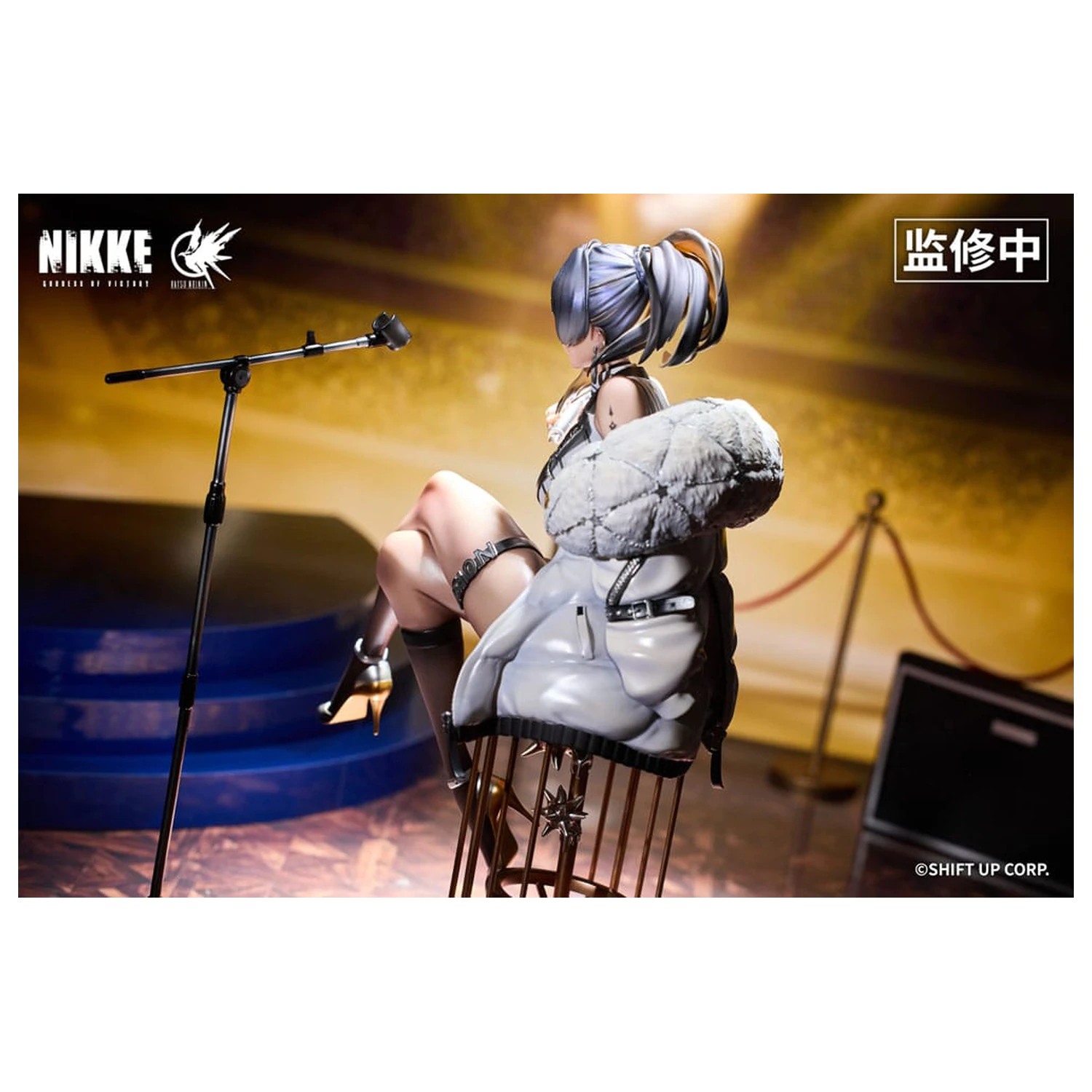 Goddess of Victory: Nikke 2 1/6 Noise Classic Diva PVC szobor figura 28 cm     termékfotó