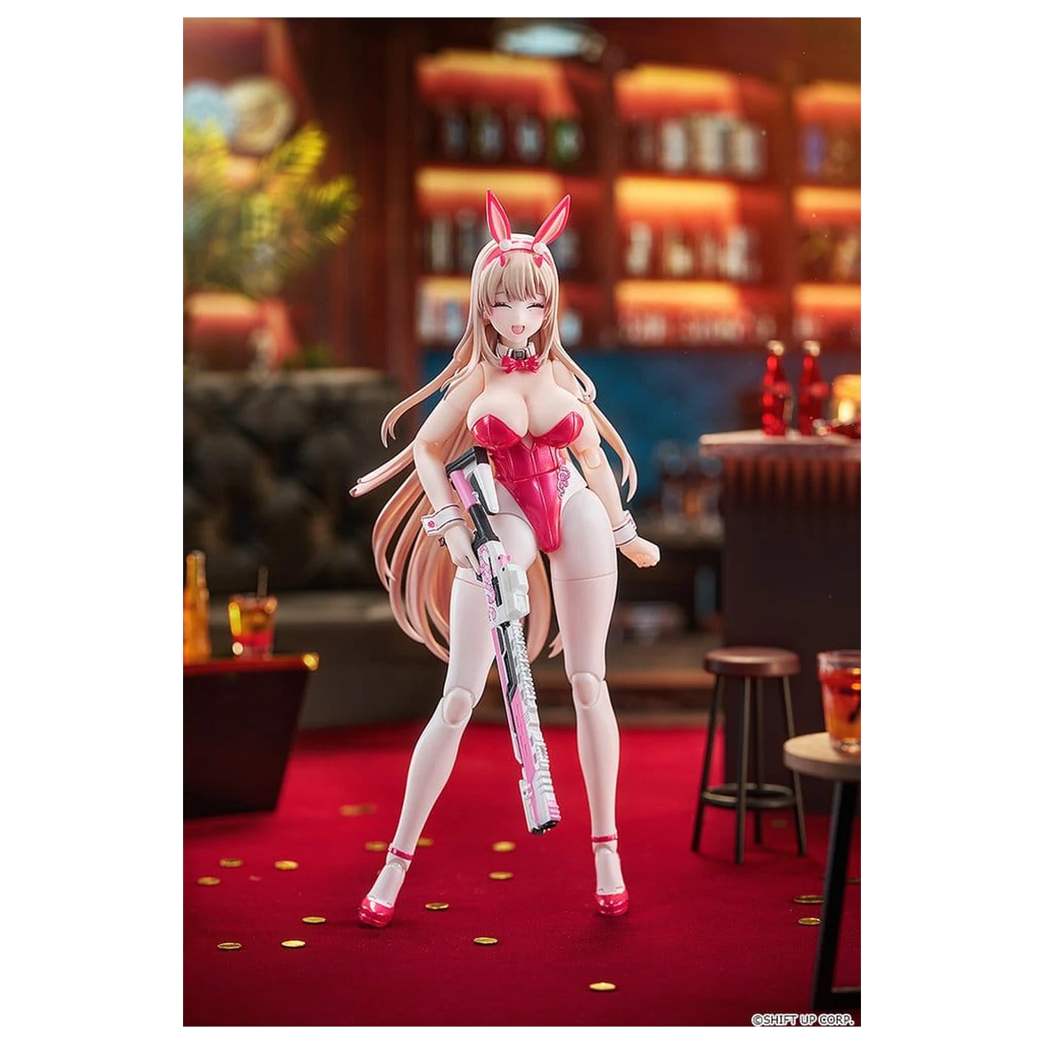 Goddess of Victory: Nikke akciófigura Hyper Body Viper - Toxic Rabbit 15 cm termékfotó