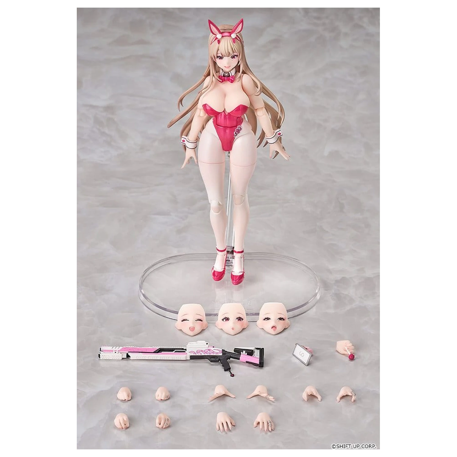 Goddess of Victory: Nikke akciófigura Hyper Body Viper - Toxic Rabbit 15 cm termékfotó