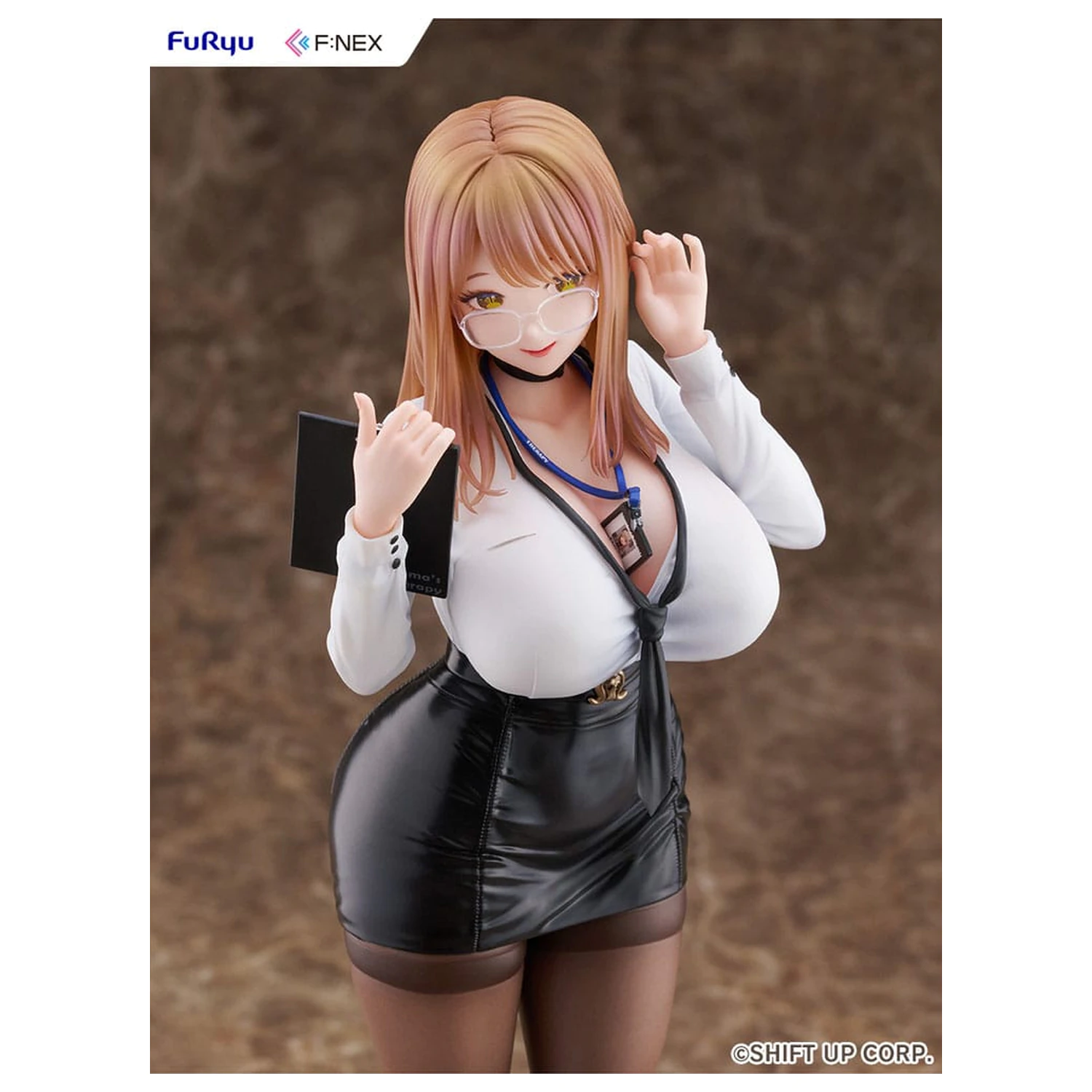 Goddess of Victory: Nikke F:Nex 1/7 Emma Office Therapy PVC szobor figura 25 cm termékfotó