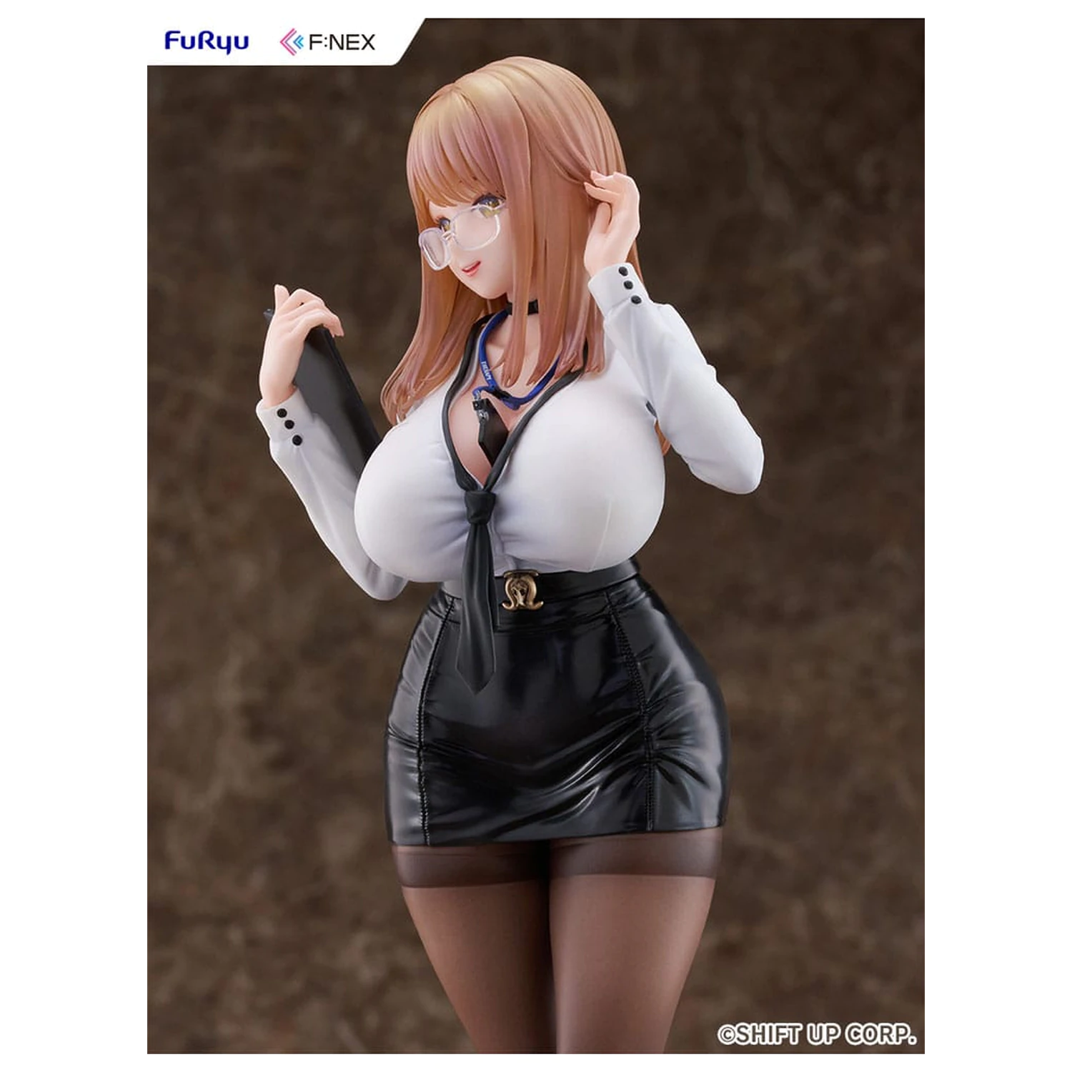 Goddess of Victory: Nikke F:Nex 1/7 Emma Office Therapy PVC szobor figura 25 cm termékfotó
