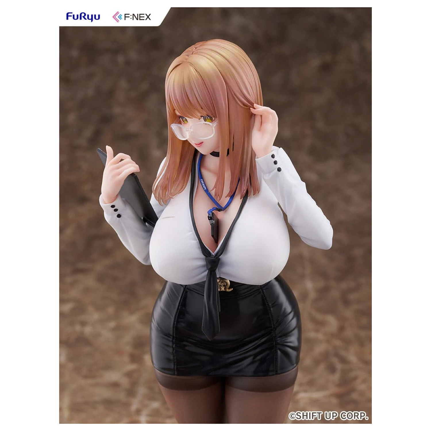 Goddess of Victory: Nikke F:Nex 1/7 Emma Office Therapy PVC szobor figura 25 cm termékfotó