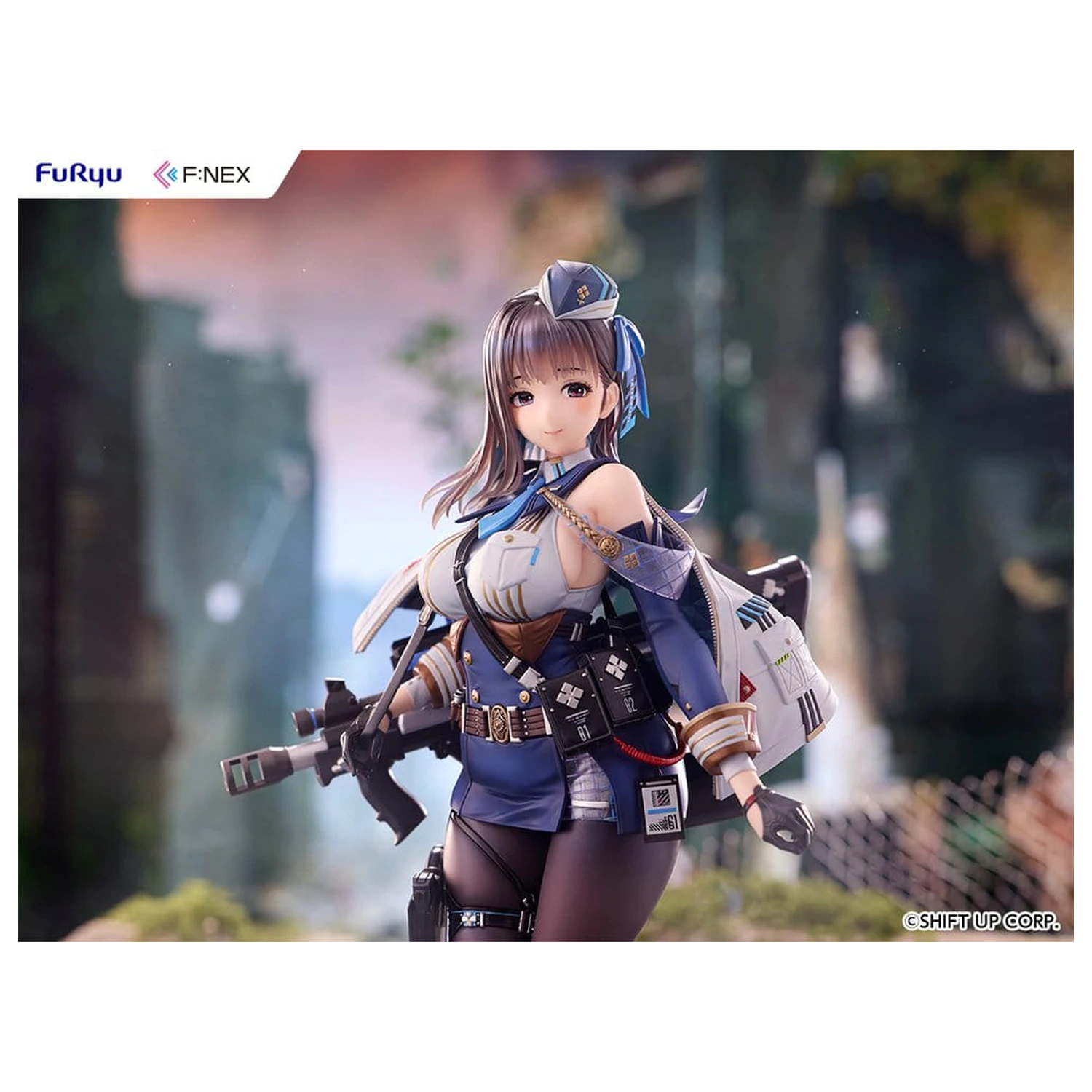 Goddess of Victory: Nikke F:Nex 1/7 Marian PVC szobor figura 26 cm  termékfotó