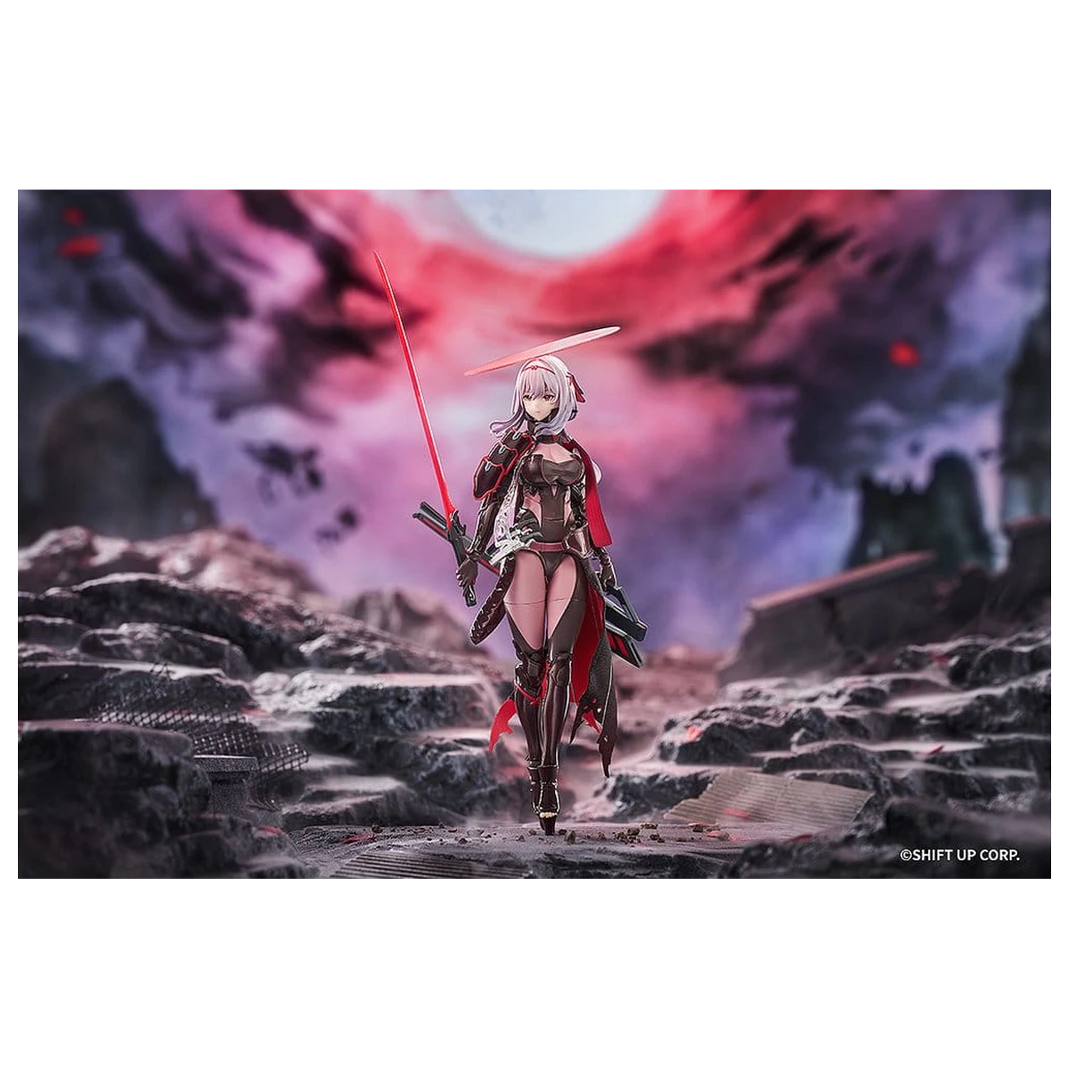 Goddess of Victory: Nikke Hyper Body akciófigura Guren: Black Shadow 15 cm termékfotó