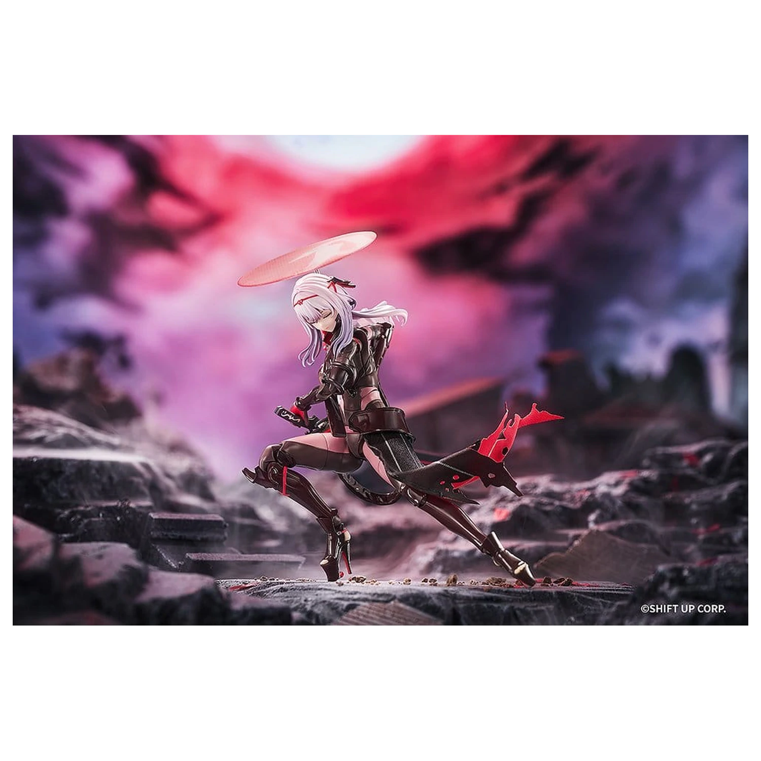 Goddess of Victory: Nikke Hyper Body akciófigura Guren: Black Shadow 15 cm termékfotó