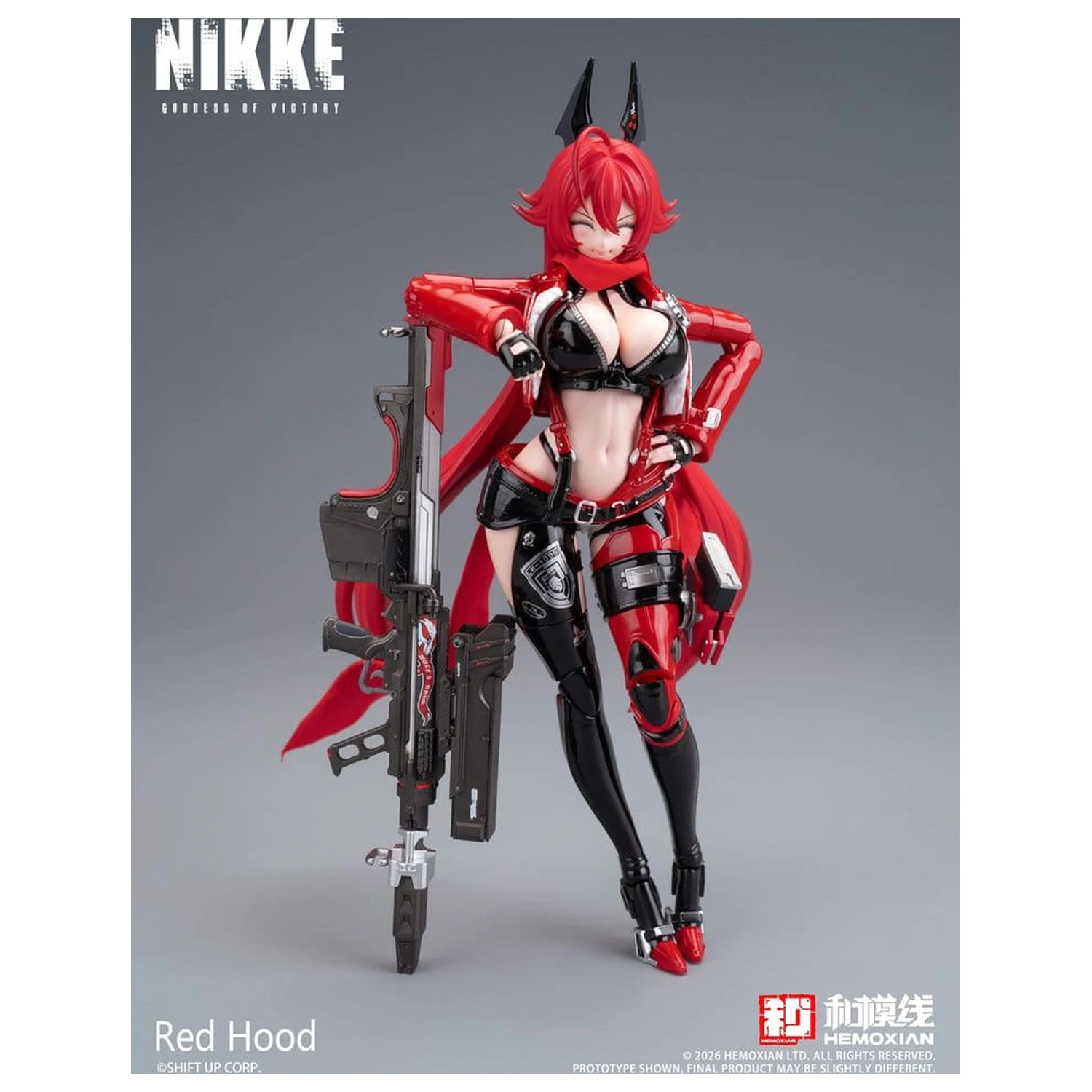 Goddess of Victory: Nikke Műanyag modell készlet 1/12 Red Hood 18 cm termékfotó