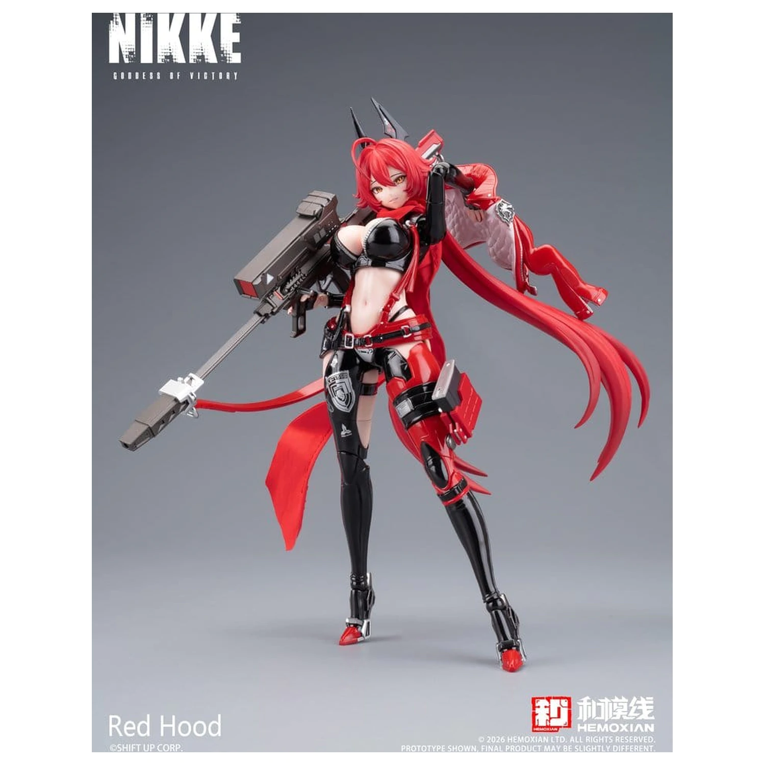 Goddess of Victory: Nikke Műanyag modell készlet 1/12 Red Hood 18 cm termékfotó