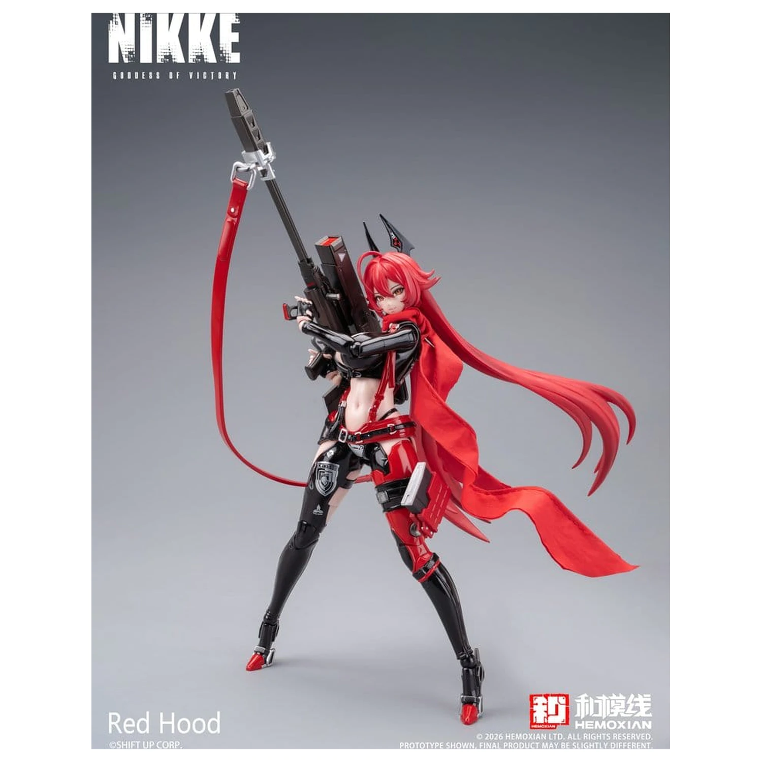 Goddess of Victory: Nikke Műanyag modell készlet 1/12 Red Hood 18 cm termékfotó
