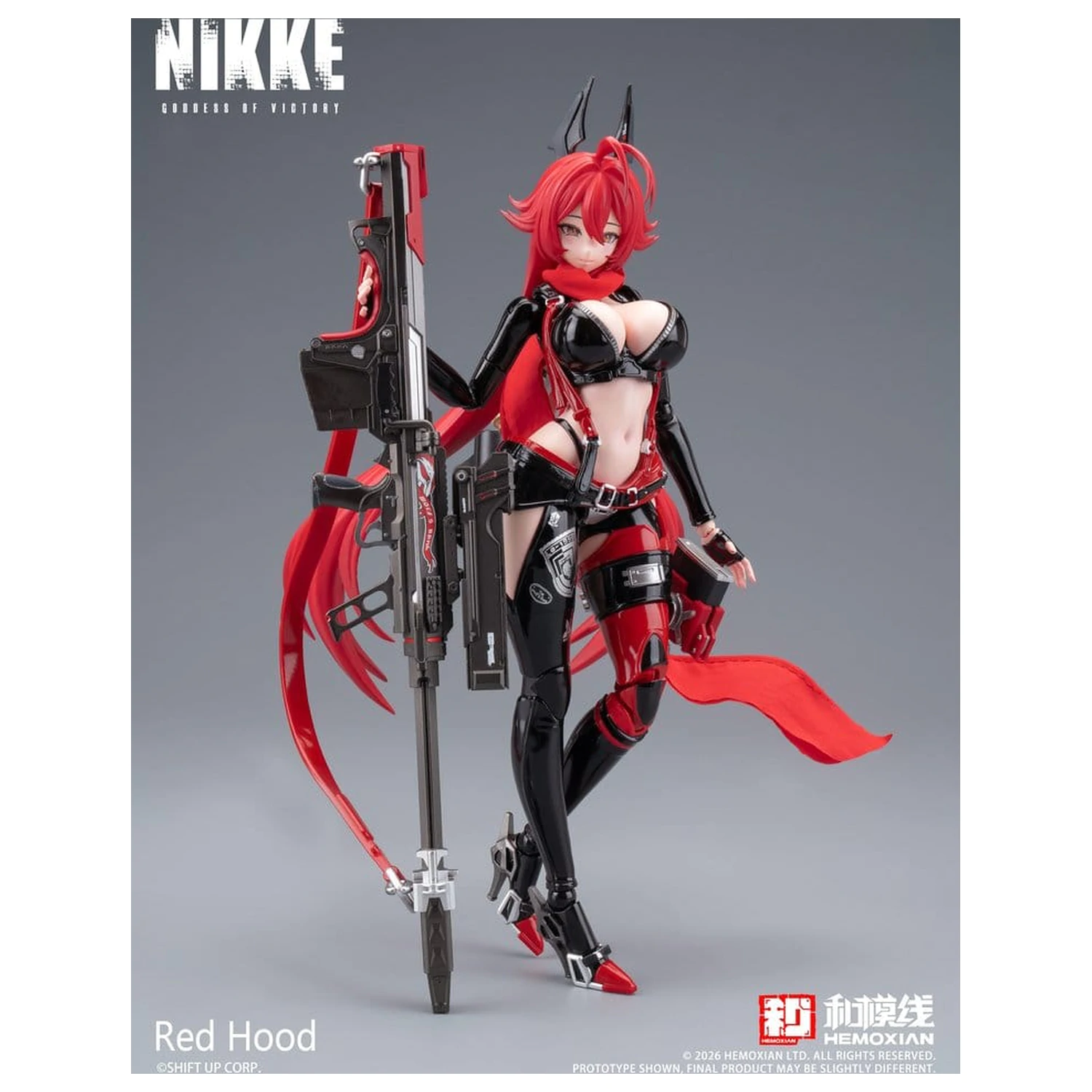 Goddess of Victory: Nikke Műanyag modell készlet 1/12 Red Hood 18 cm termékfotó