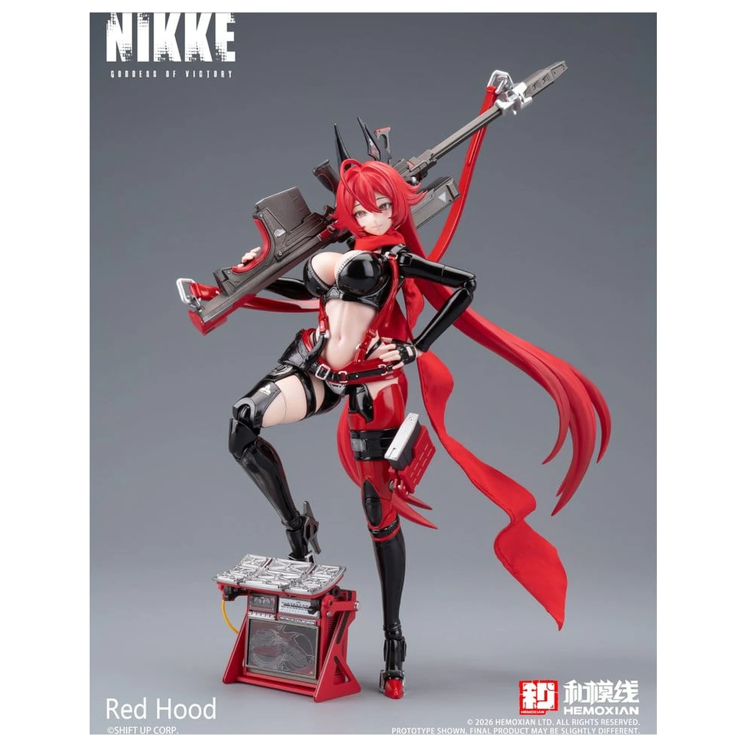 Goddess of Victory: Nikke Műanyag modell készlet 1/12 Red Hood 18 cm termékfotó