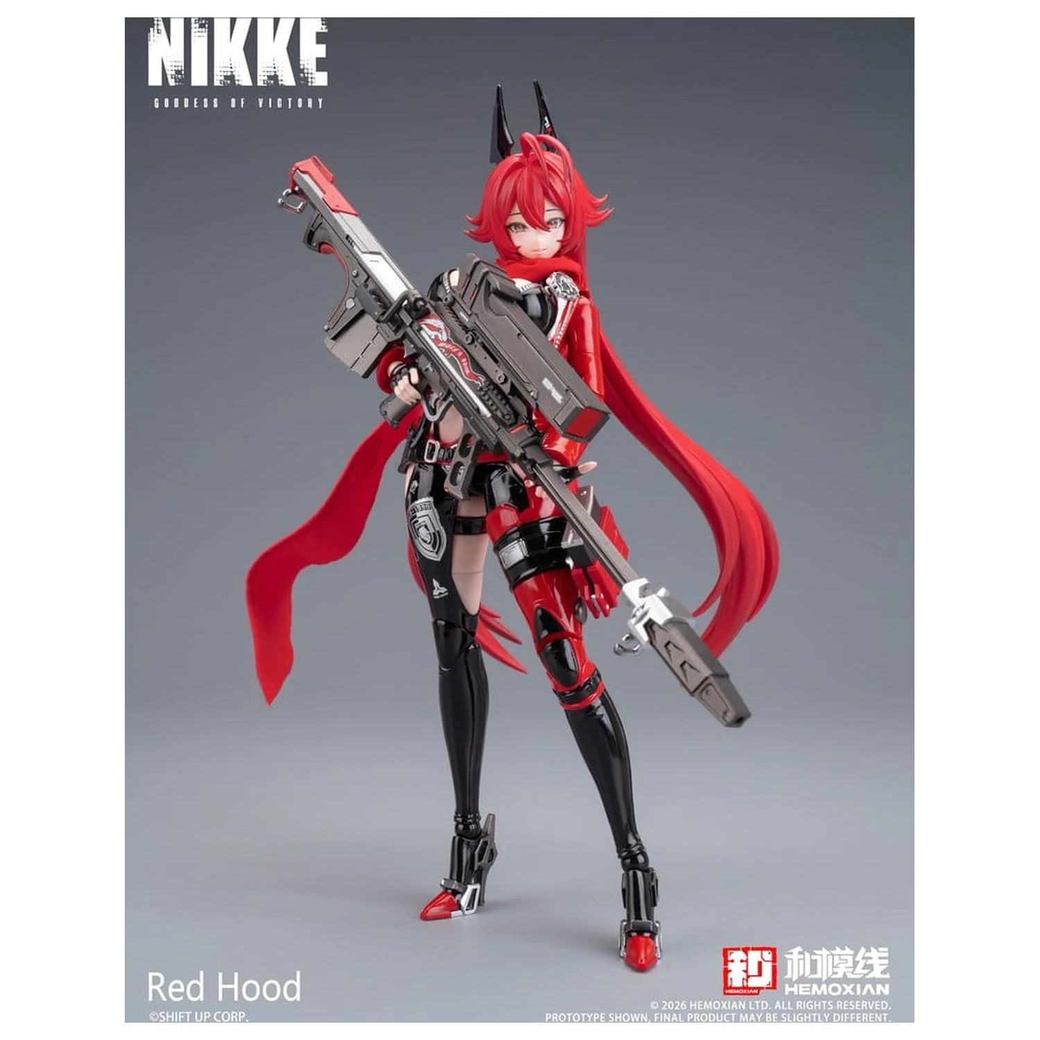 Goddess of Victory: Nikke Műanyag modell készlet 1/12 Red Hood 18 cm termékfotó