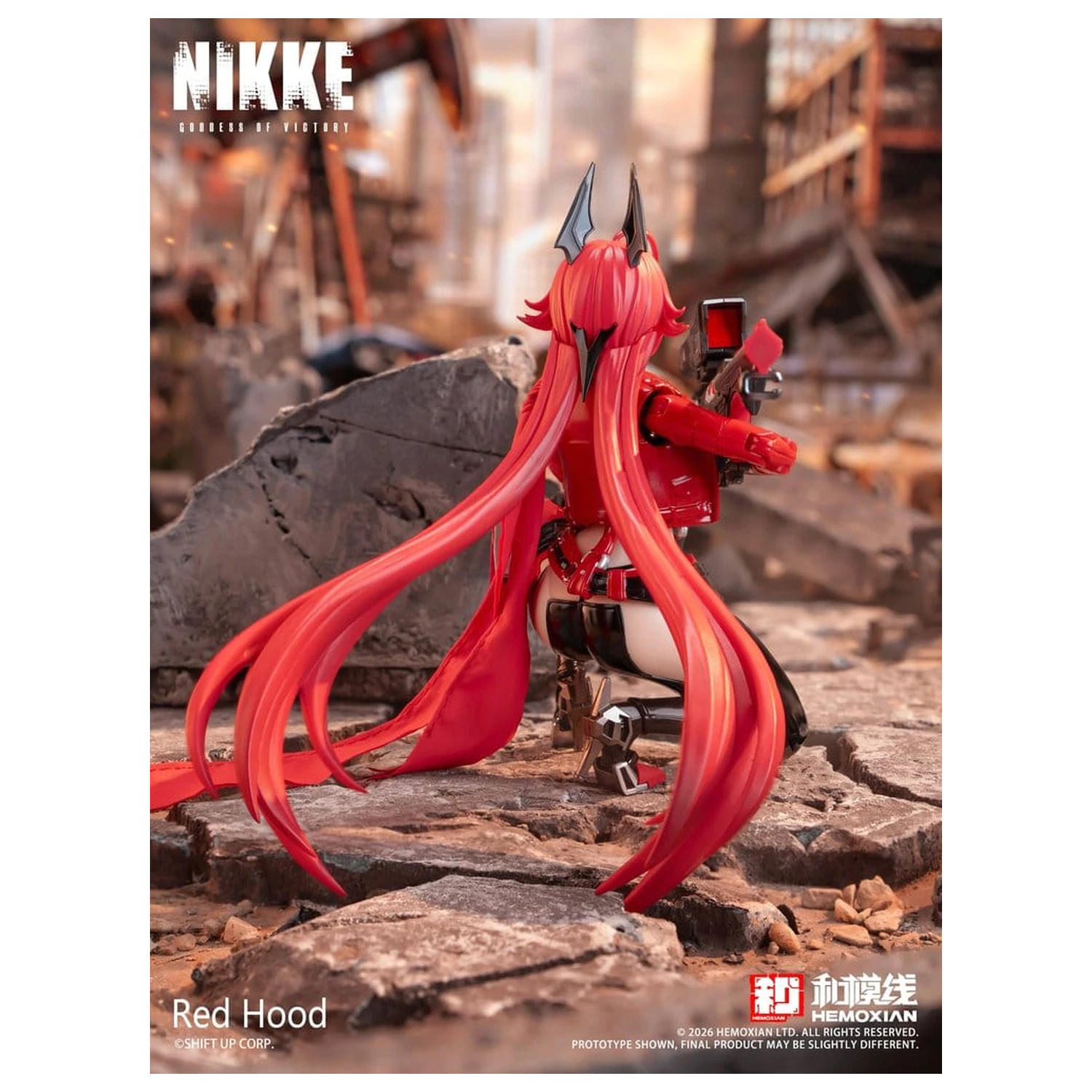 Goddess of Victory: Nikke Műanyag modell készlet 1/12 Red Hood 18 cm termékfotó