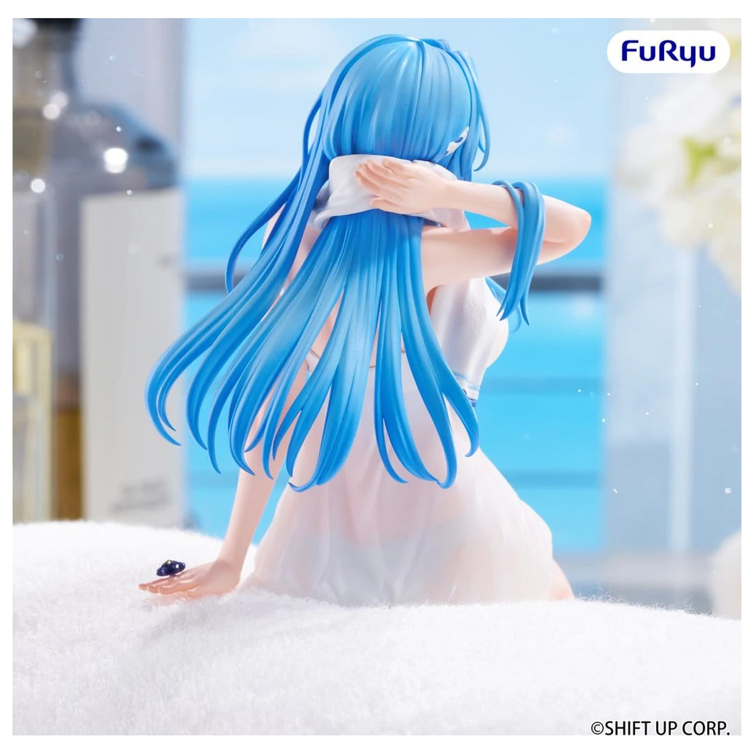 Goddess of Victory: Nikke Noodle Stopper Helm After Shower PVC figura 15 cm termékfotó