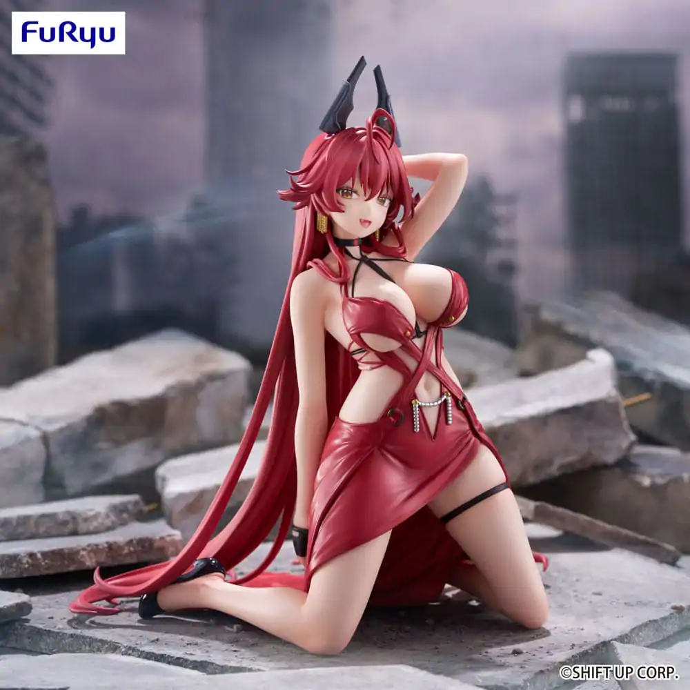 Goddess of Victory: Nikke Noodle Stopper Red Hood: Nonsense Red PVC szobor figura 12 cm   termékfotó