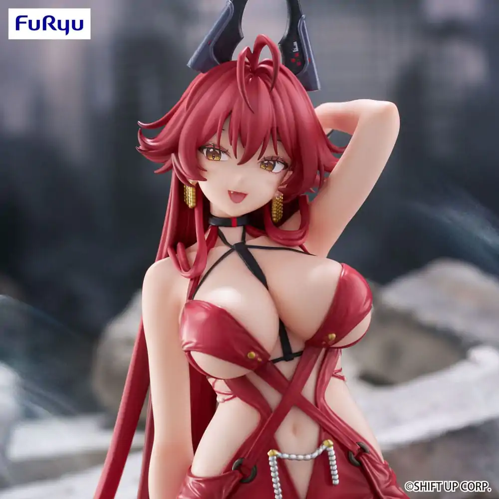 Goddess of Victory: Nikke Noodle Stopper Red Hood: Nonsense Red PVC szobor figura 12 cm   termékfotó
