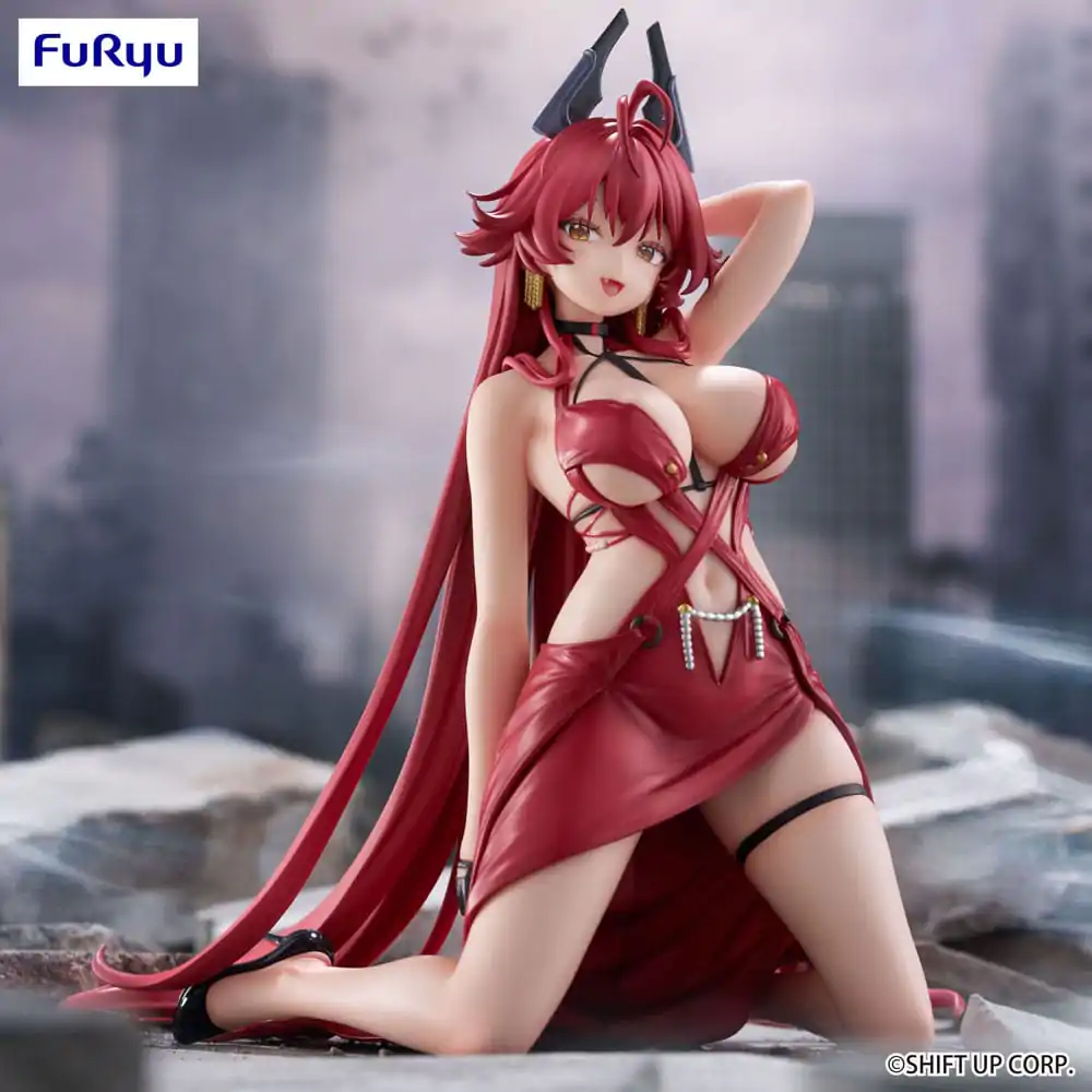 Goddess of Victory: Nikke Noodle Stopper Red Hood: Nonsense Red PVC szobor figura 12 cm   termékfotó