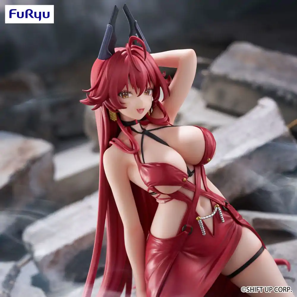 Goddess of Victory: Nikke Noodle Stopper Red Hood: Nonsense Red PVC szobor figura 12 cm   termékfotó