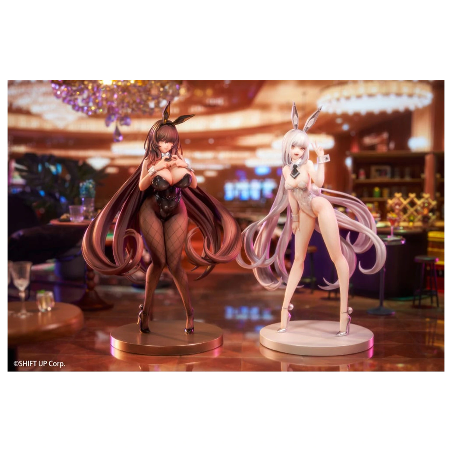 Goddess of Victory: Nikke PVC 2db-os figura szobor csomag 1/10 Noir & Blanc 20 cm  termékfotó