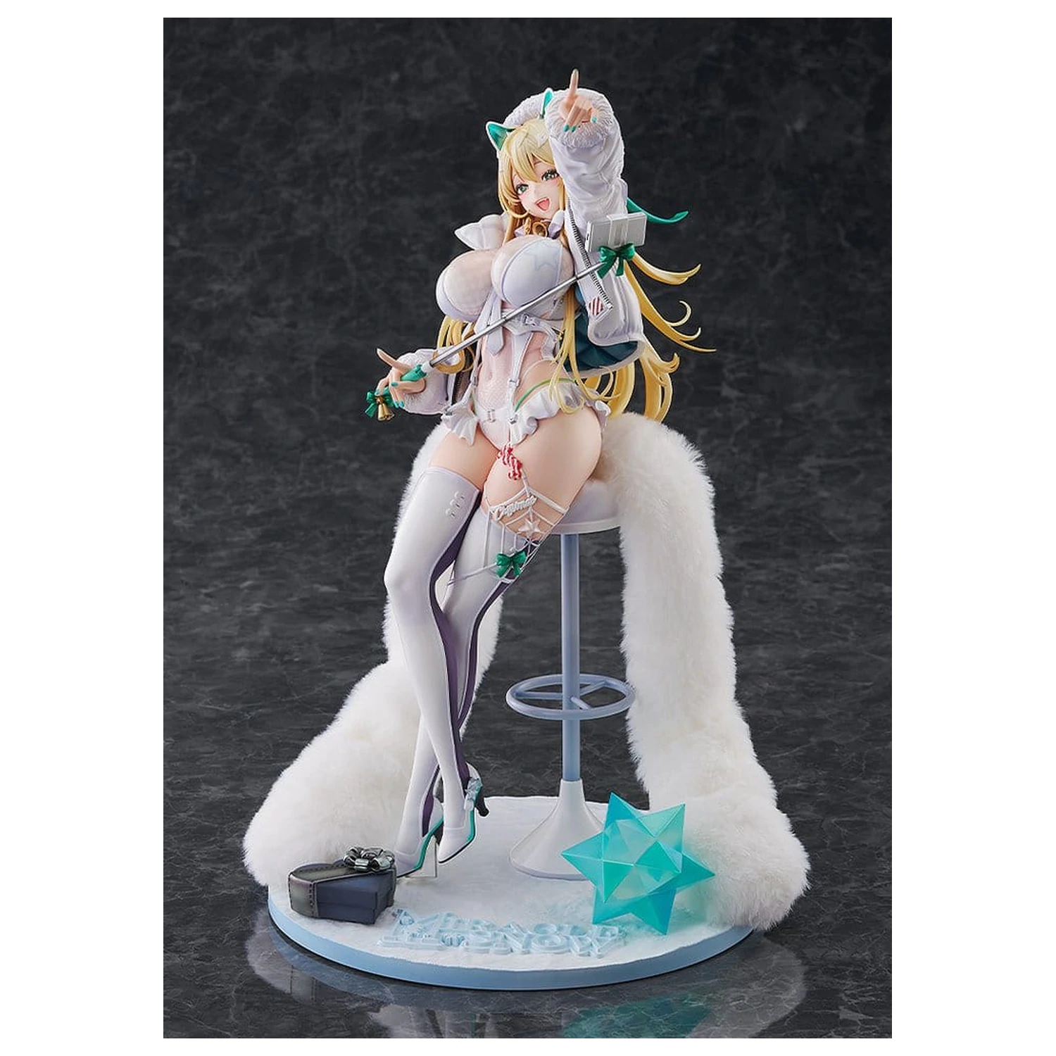 Goddess of Victory: Nikke PVC szobor figura 1/6 Rupee: Winter Shopper 30 cm  termékfotó