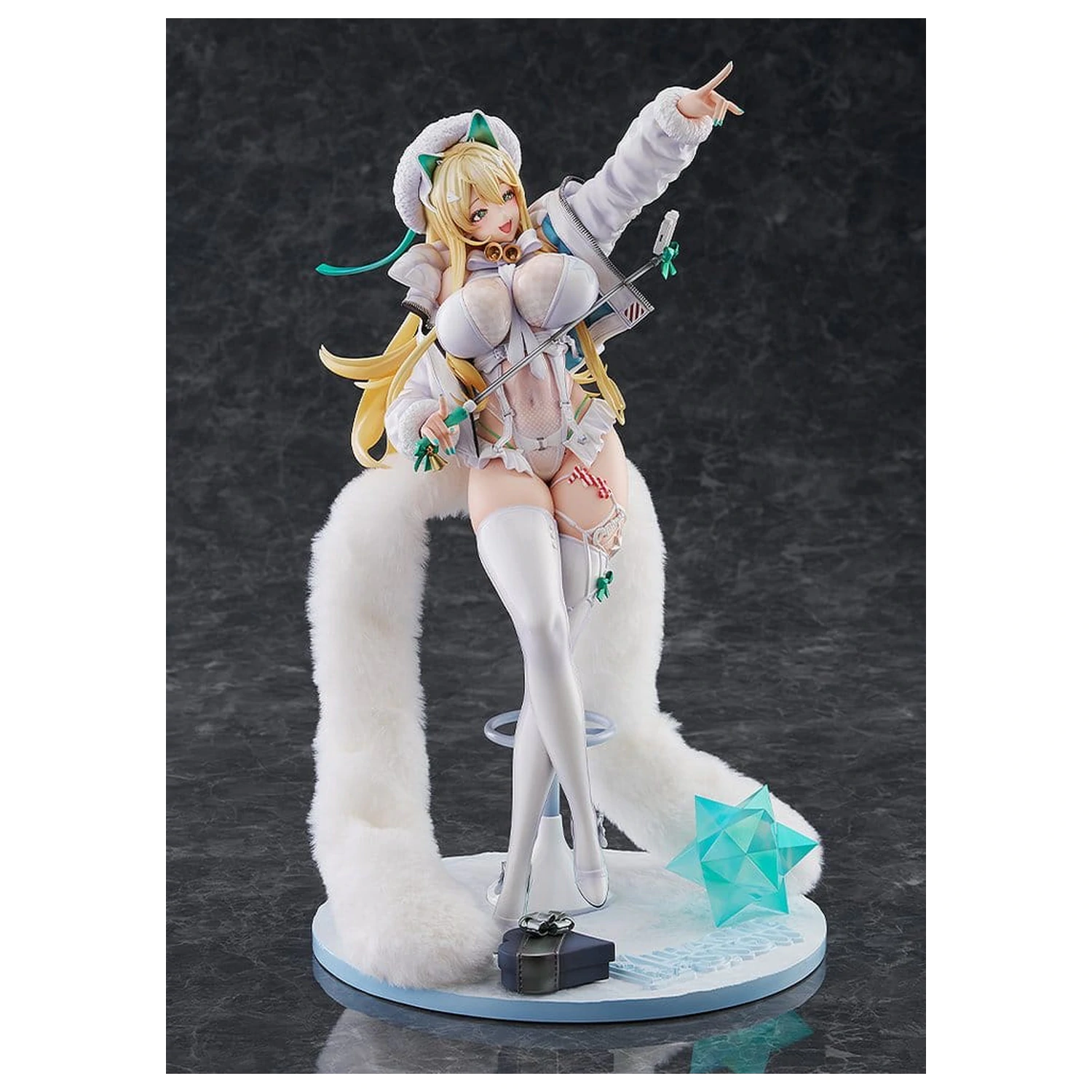 Goddess of Victory: Nikke PVC szobor figura 1/6 Rupee: Winter Shopper 30 cm  termékfotó