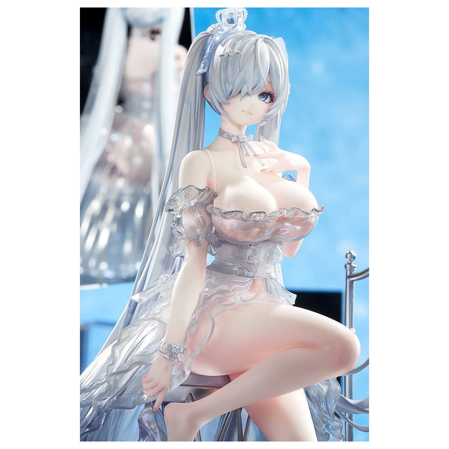 Goddess of Victory: Nikke PVC szobor figura 1/7 Cinderella: Glass Princess 24 cm termékfotó