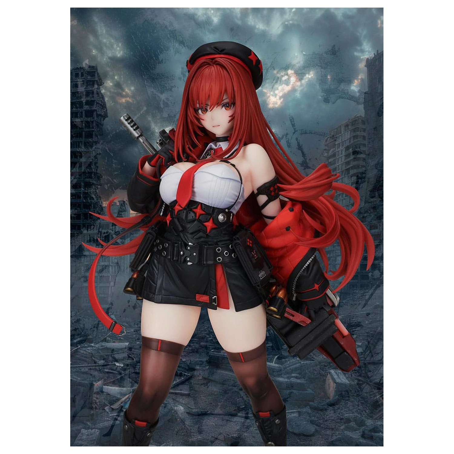 Goddess of Victory: Nikke Rapi: Red Hood PVC szobor figura 25 cm   termékfotó