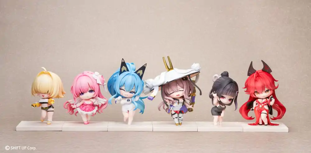 Goddess of Victory: Nikke SAC Series Chibi Vol. 2 6 db-os Mini figura csomag 10 cm termékfotó