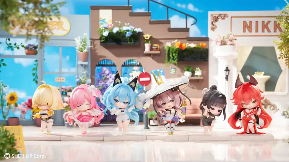Goddess of Victory: Nikke SAC Series Chibi Vol. 2 6 db-os Mini figura csomag 10 cm termékfotó