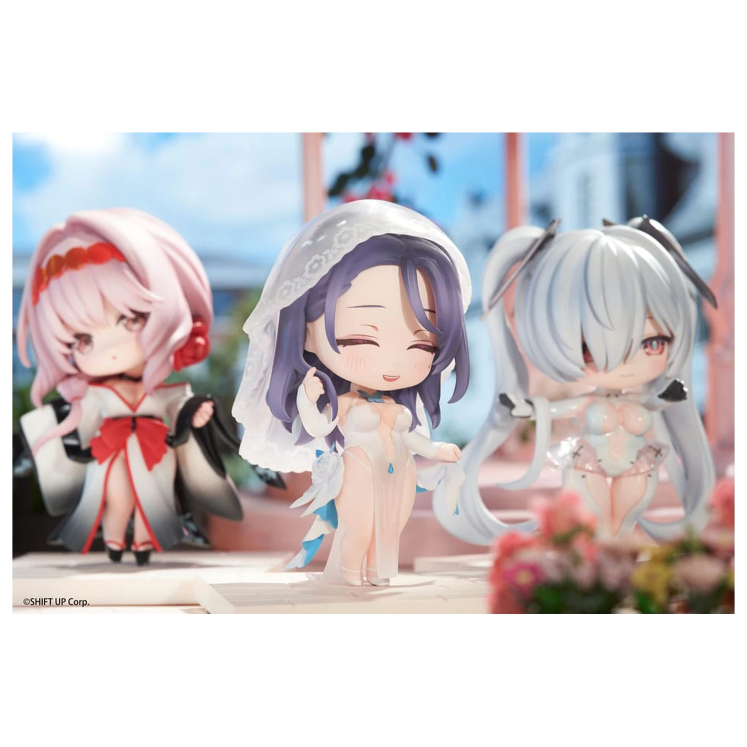 Goddess of Victory: Nikke SAC Series Chibi Vol. 3 6 db-os Mini figura csomag 10 cm   termékfotó