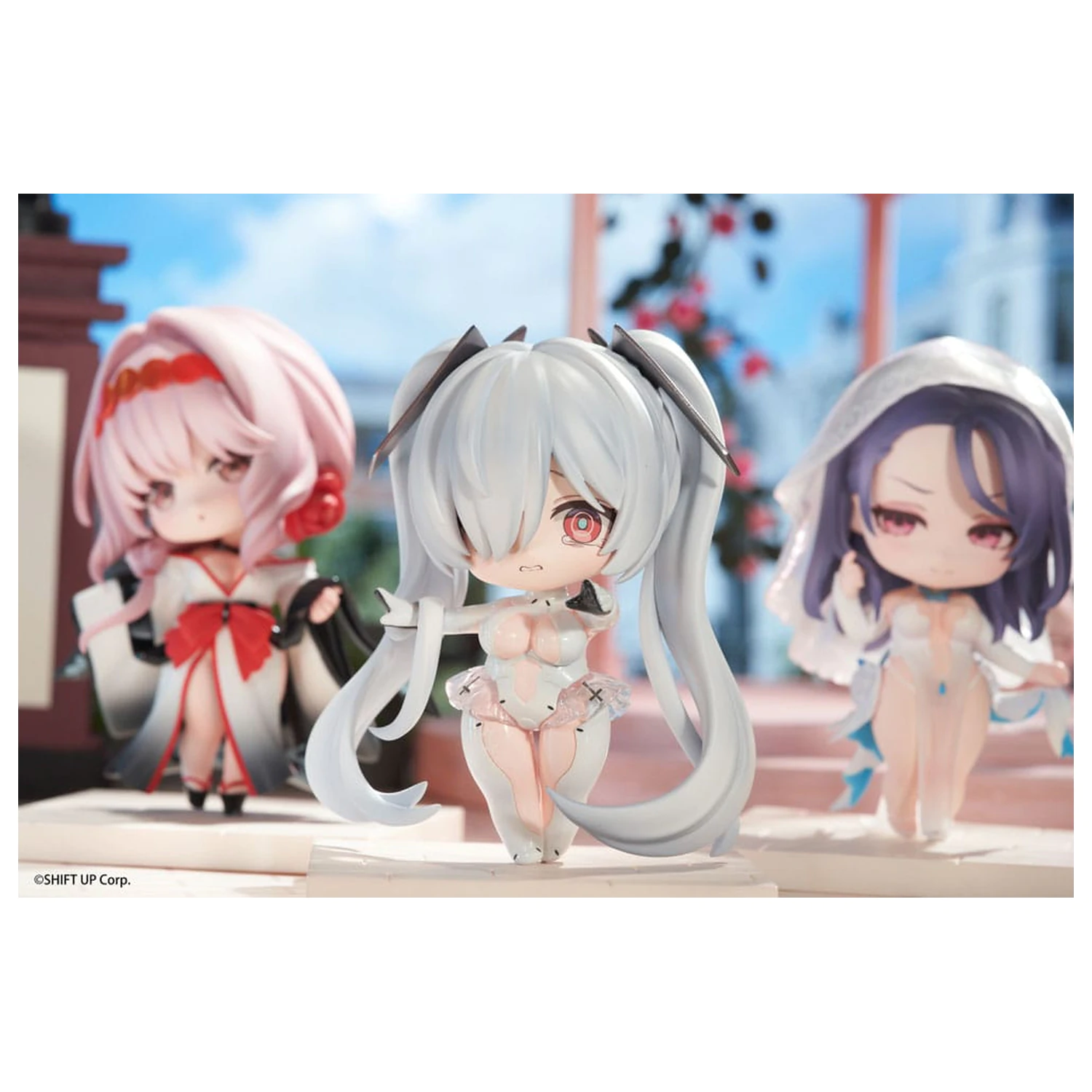 Goddess of Victory: Nikke SAC Series Chibi Vol. 3 6 db-os Mini figura csomag 10 cm   termékfotó