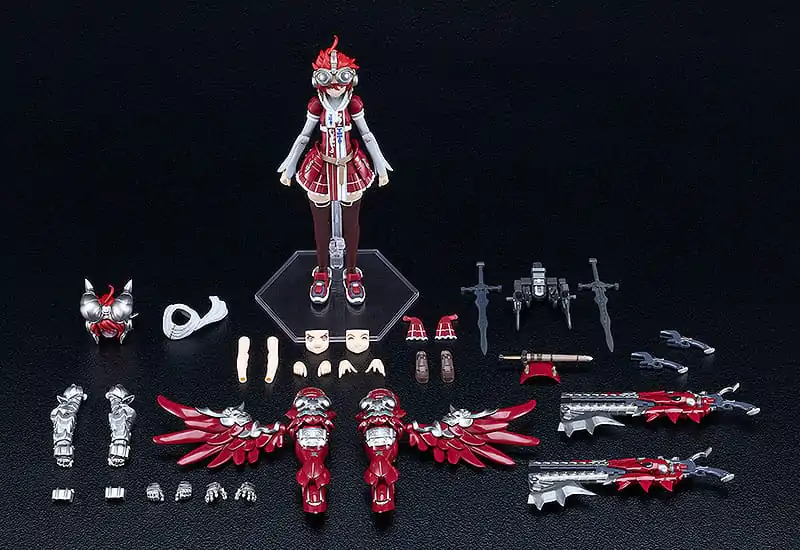 Godz Order PLAMAX GO-03 Godwing Dragon Knight Ren Firedragon Műanyag modell készlet 17 cm termékfotó