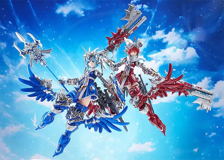 Godz Order PLAMAX GO-03 Godwing Dragon Knight Ren Firedragon Műanyag modell készlet 17 cm termékfotó