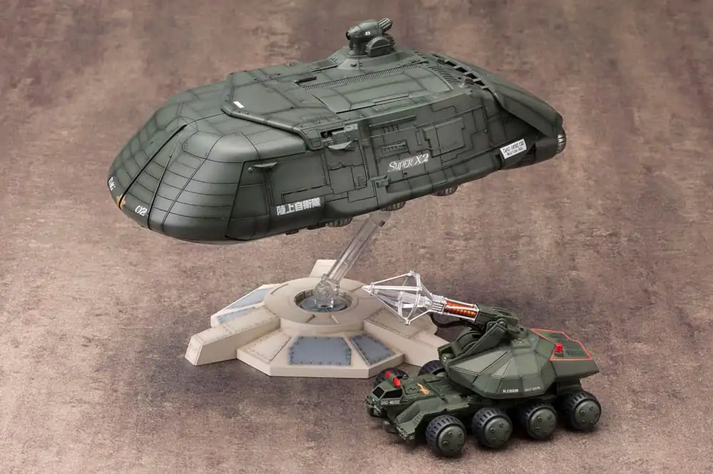 Godzilla 1989 Godzilla VS. Biollante 1/144 Super X2 Műanyag modell készlet 25 cm termékfotó