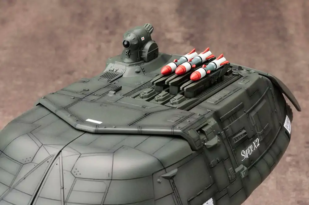 Godzilla 1989 Godzilla VS. Biollante 1/144 Super X2 Műanyag modell készlet 25 cm termékfotó