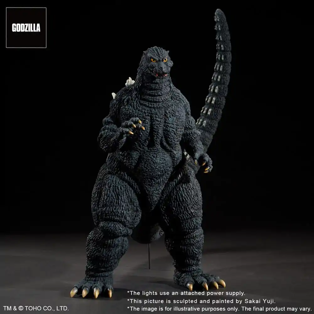 Godzilla 1993 TOHO Yuji Sakai Modeling Collection Godzilla Gallant figura in the Suzuka Mountains PVC szobor figura 35 cm termékfotó