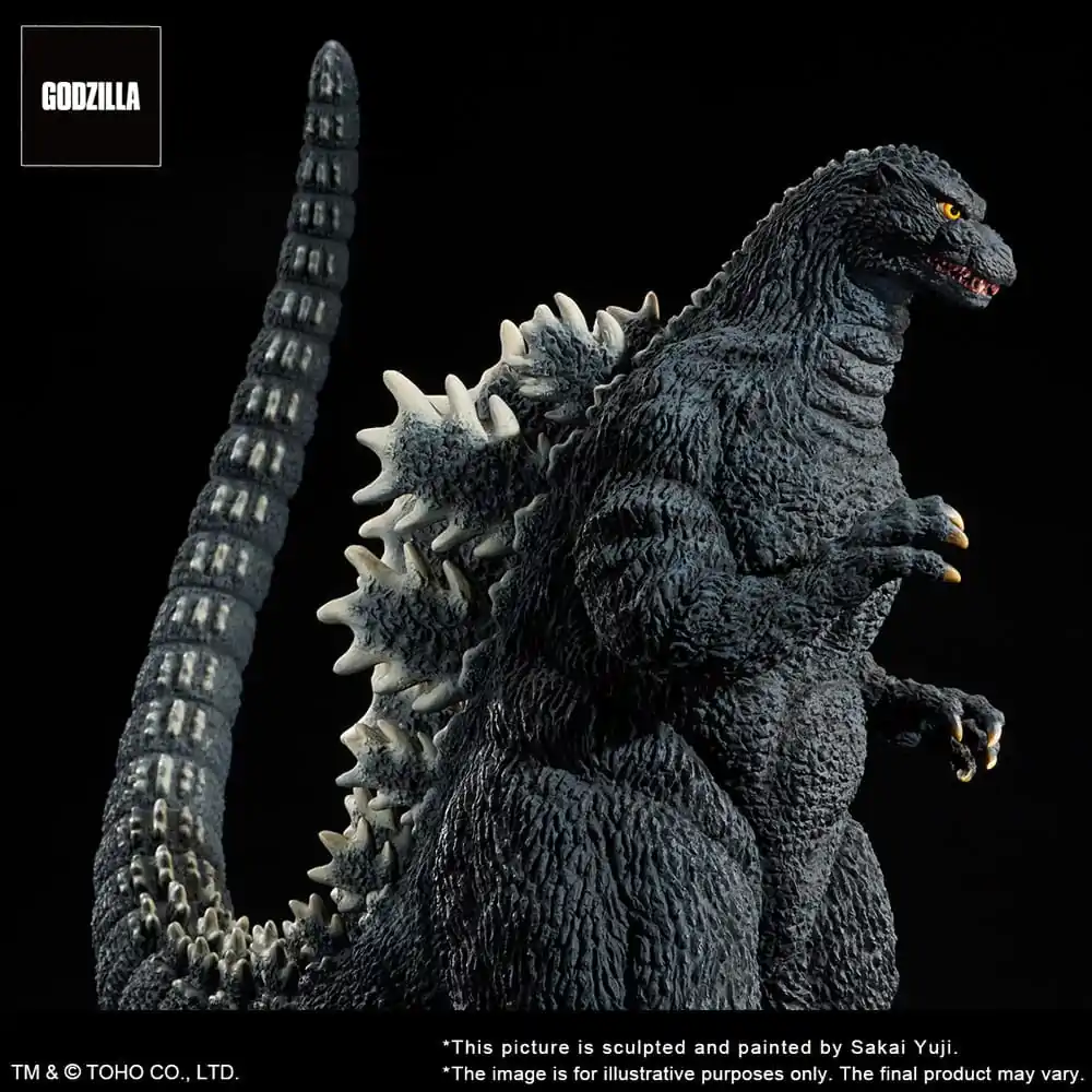 Godzilla 1993 TOHO Yuji Sakai Modeling Collection Godzilla Gallant figura in the Suzuka Mountains PVC szobor figura 35 cm termékfotó