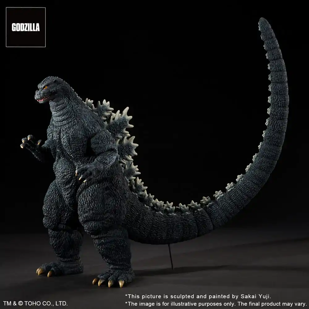 Godzilla 1993 TOHO Yuji Sakai Modeling Collection Godzilla Gallant figura in the Suzuka Mountains PVC szobor figura 35 cm termékfotó