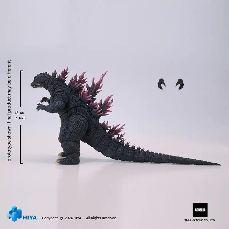 Godzilla 2000: Millennium (1999) Exquisite Basic Godzilla akciófigura 18 cm termékfotó