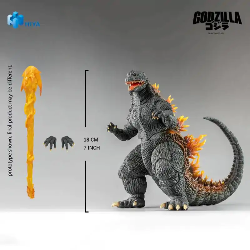 Godzilla 2000: Millennium (1999) Exquisite Basic Godzilla Heat Ray akciófigura 18 cm termékfotó