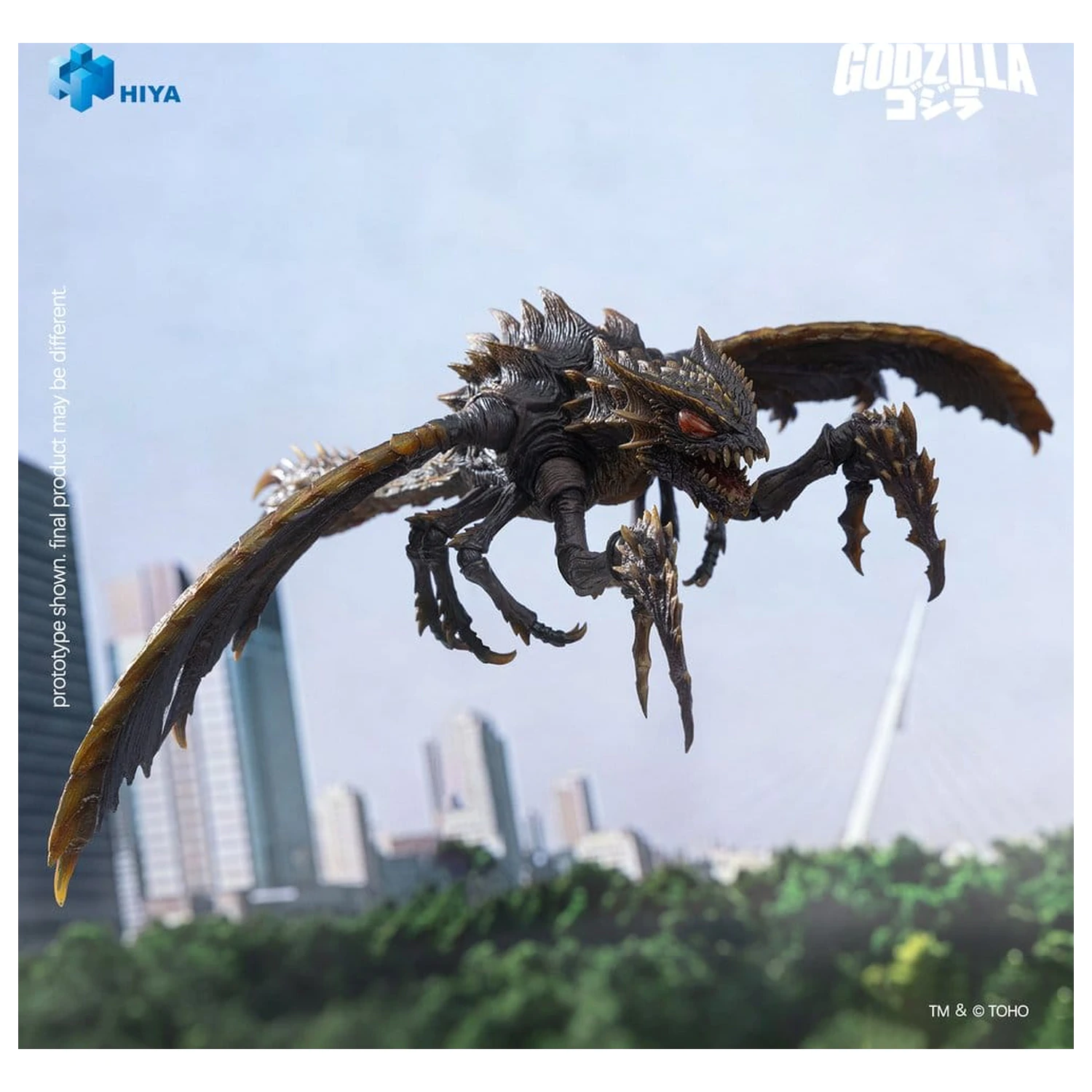 Godzilla (2000) vs. Megaguirus Exquisite Basic Series Megaguirus akciófigura 25 cm termékfotó