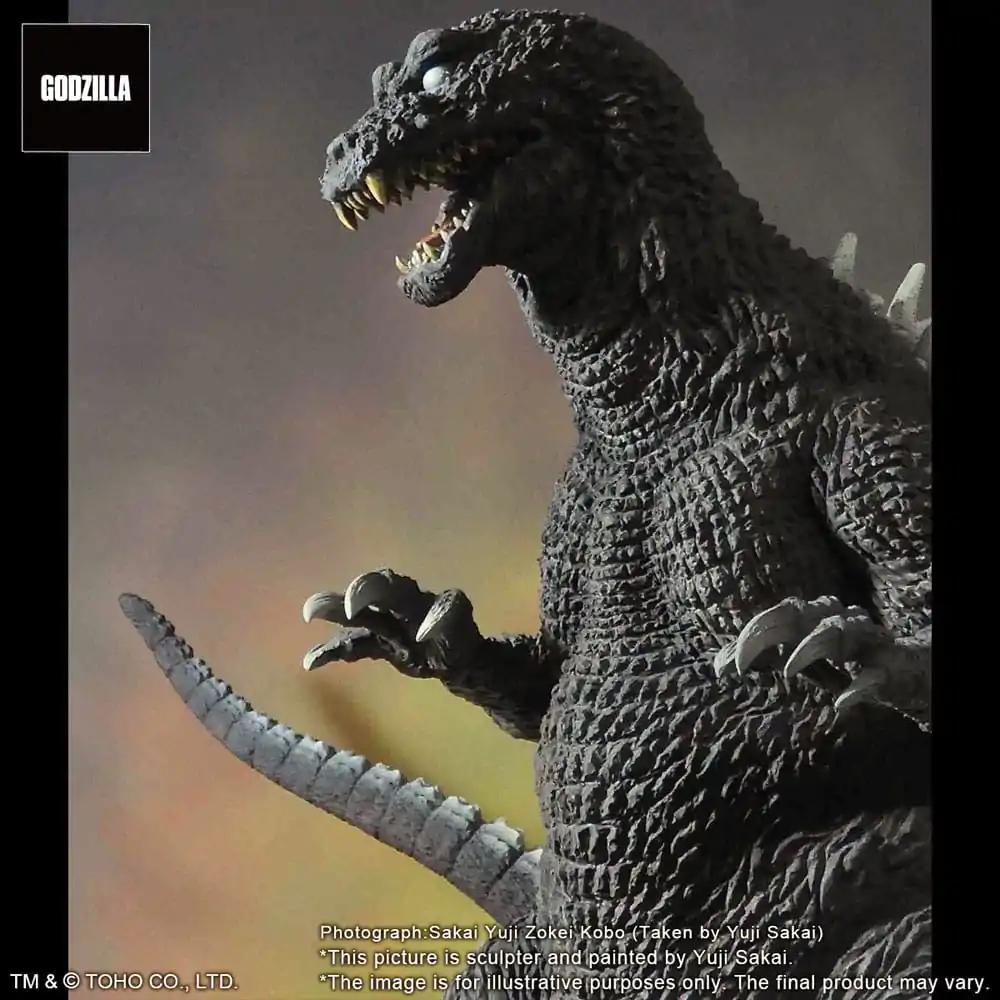 Godzilla 2001 Mothra and King Ghidorah: Giant Monsters All-Out Attac TOHO Yuji Sakai Modeling Collection Godzilla PVC szobor figura 28 cm termékfotó