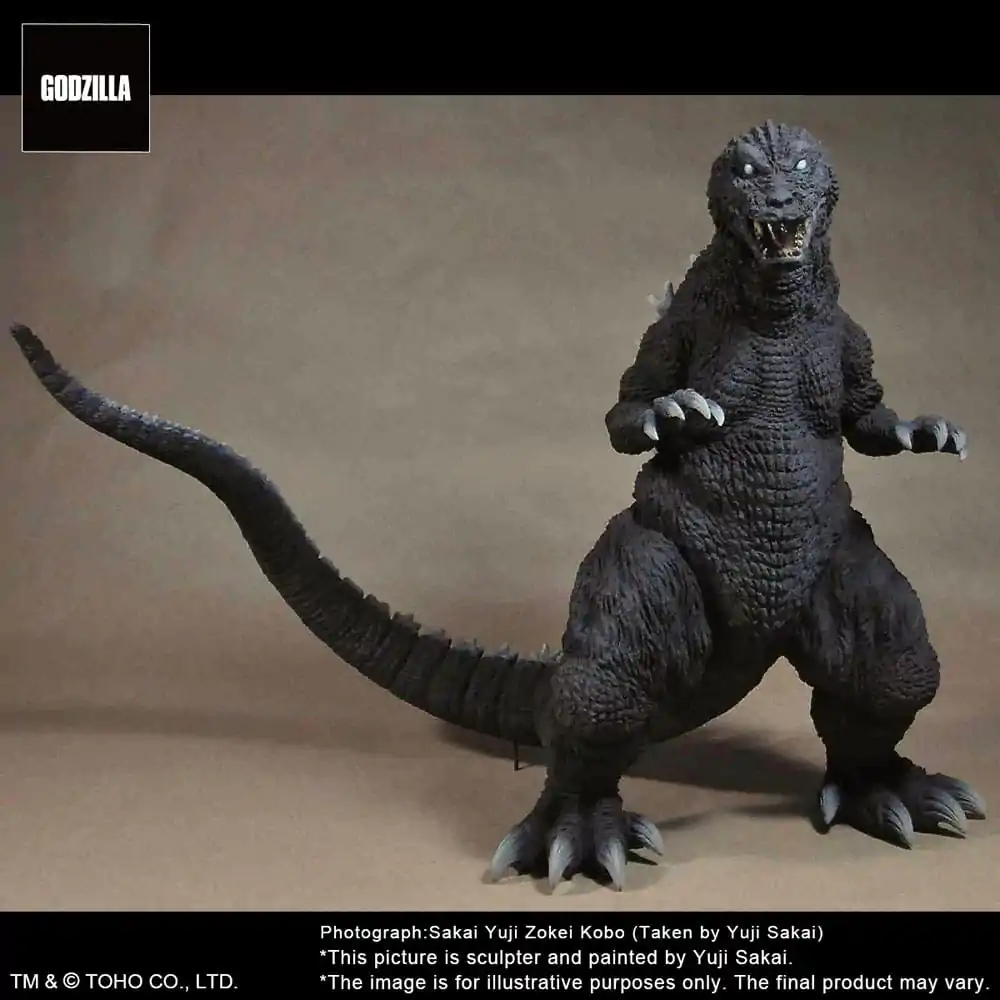 Godzilla 2001 Mothra and King Ghidorah: Giant Monsters All-Out Attac TOHO Yuji Sakai Modeling Collection Godzilla PVC szobor figura 28 cm termékfotó