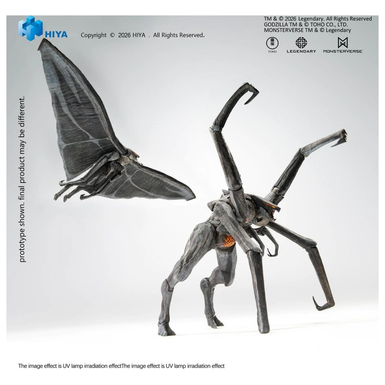 Godzilla (2014) Exquisite Basic Male & Female Muto Set akciófiguras 16 cm termékfotó