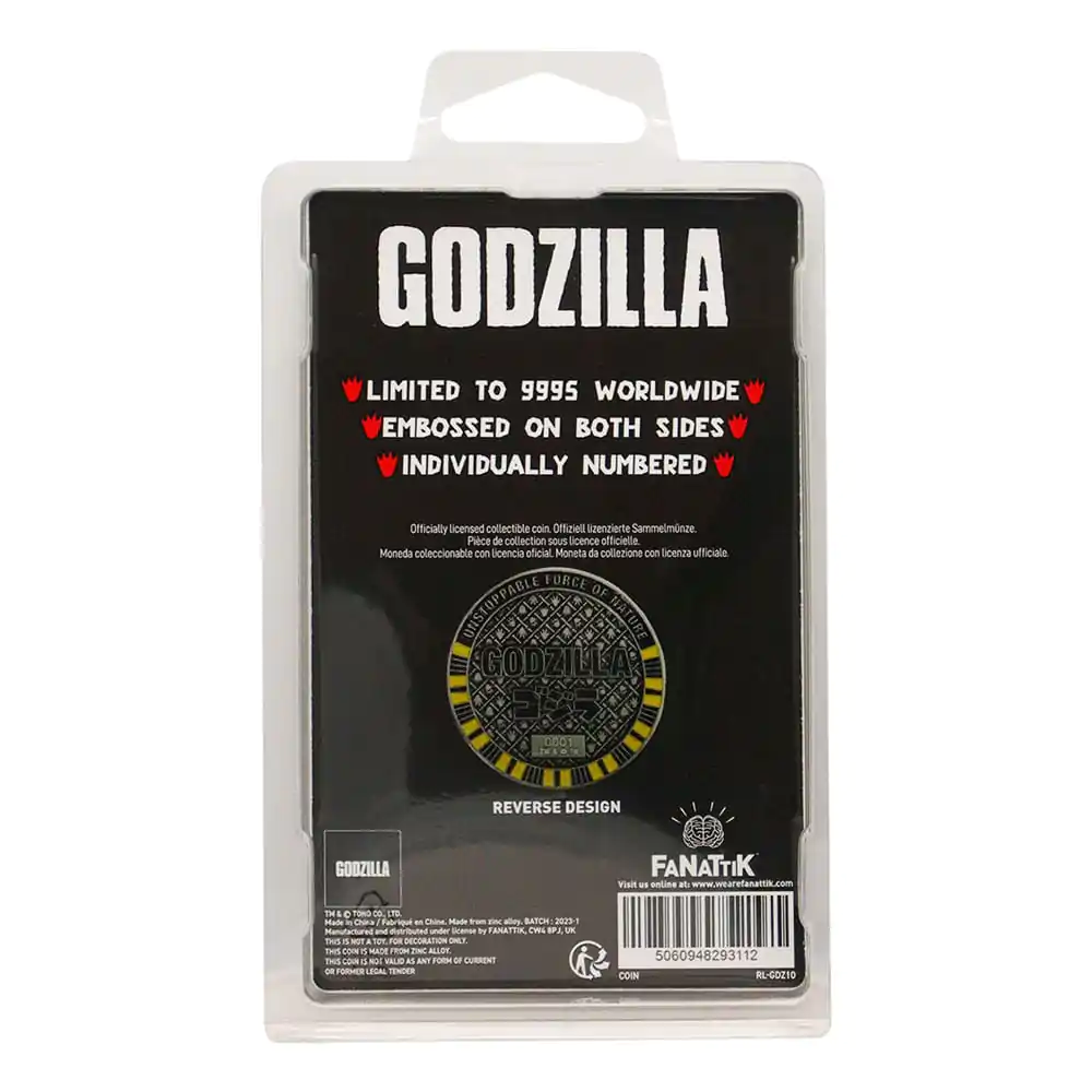 Godzilla 70th Anniversary Gyűjthető érme Limitált kiadás termékfotó