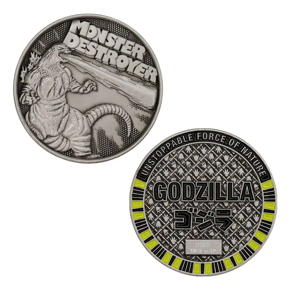 Godzilla 70th Anniversary Gyűjthető érme Limitált kiadás termékfotó